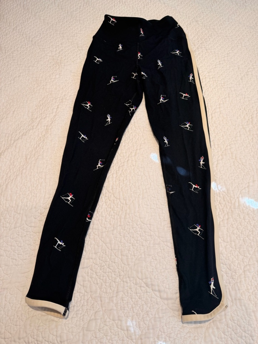 Spiritual Gangster Nirvana Marley Legging with Ski Print